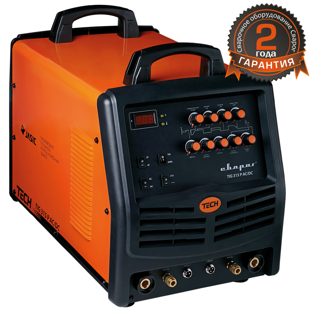 Аппарат аргонодуговой сварки "Сварог" TECH TIG 315 P AC/DC (E103)