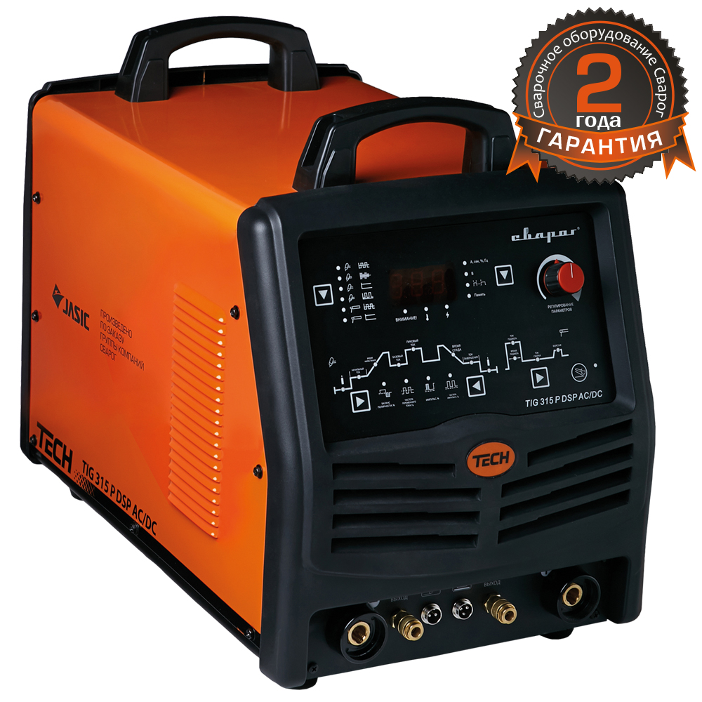 Аппарат аргонодуговой сварки "Сварог" TECH TIG 315 P DSP AC/DC (E106)