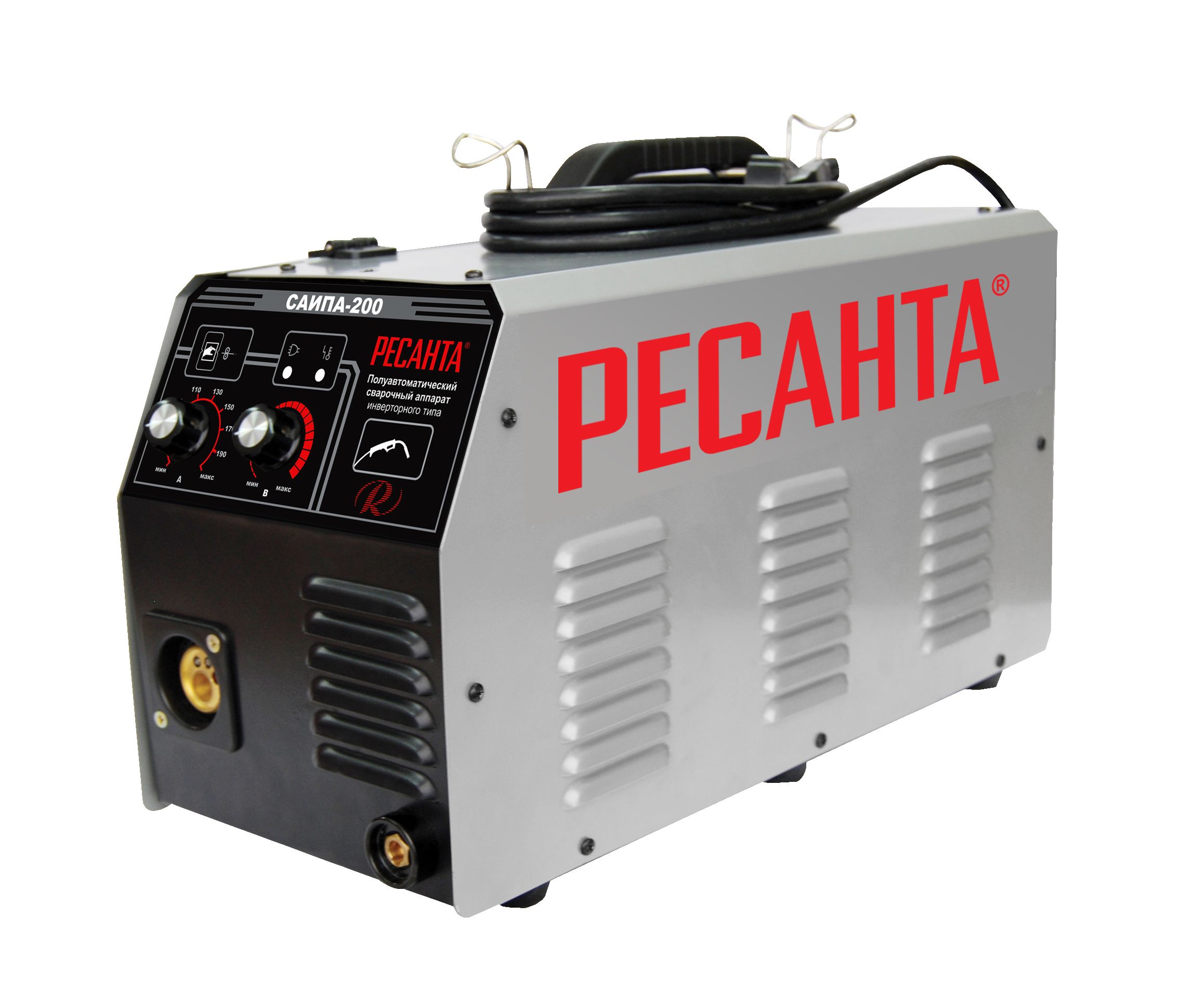 Инверторный сварочный полуавтомат  «РЕСАНТА» САИПА-200