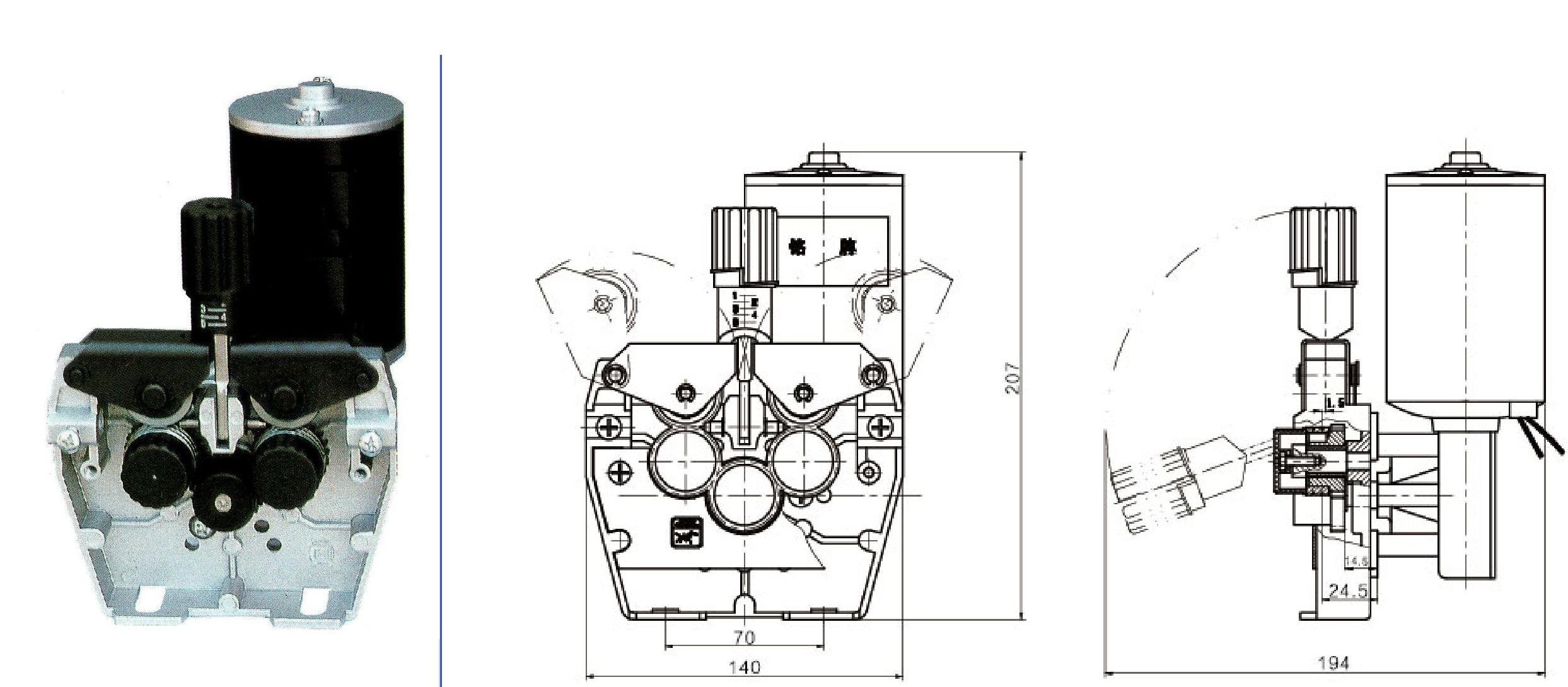 Механизм подачи проволоки TBi 580Р95404B -PC(0,8-1,6)
