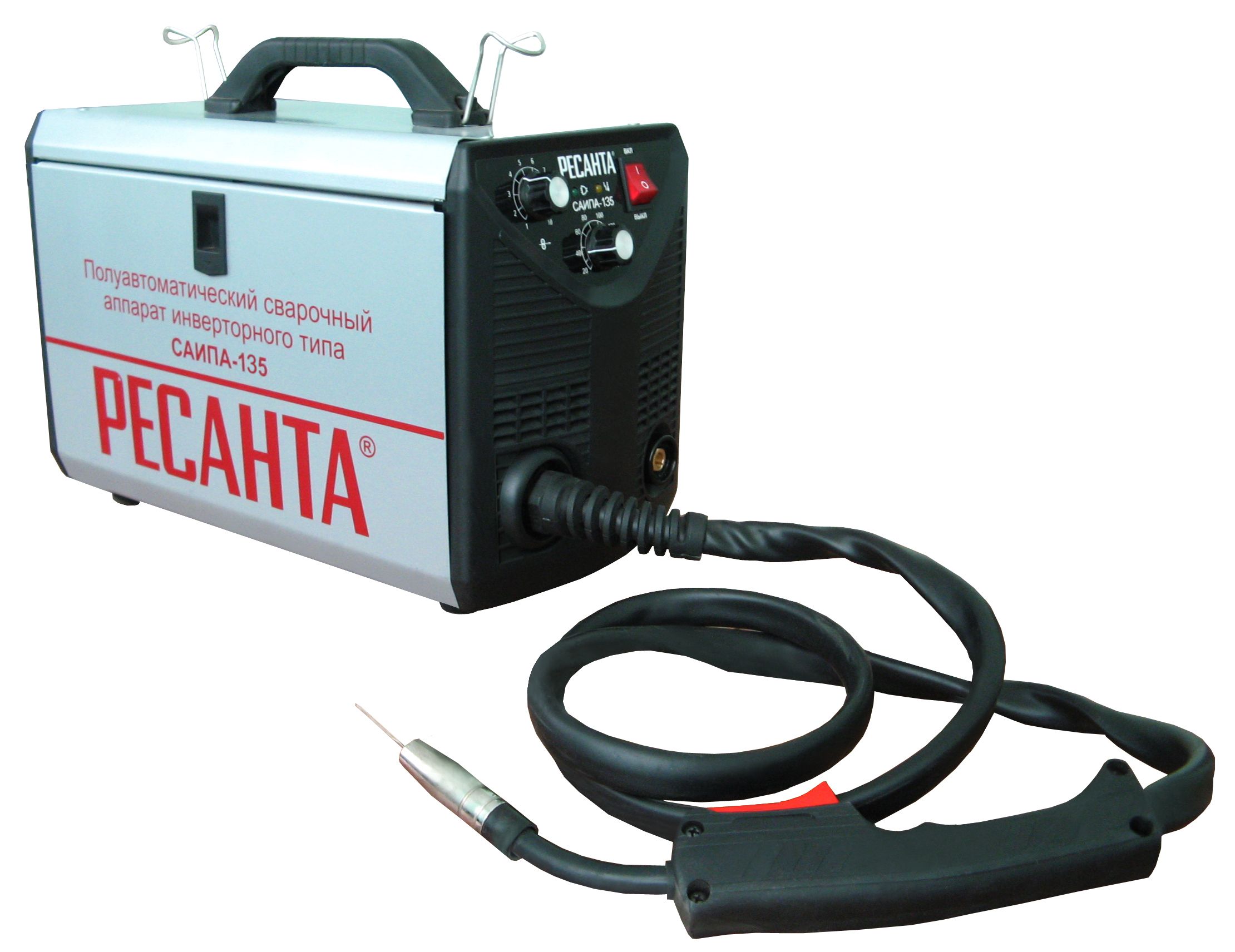 Инверторный сварочный полуавтомат  «РЕСАНТА» САИПА-135