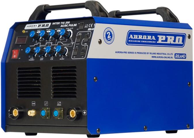 Аппарат аргонодуговой сварки  AURORA INTER TIG 200 AC/DC PULSE