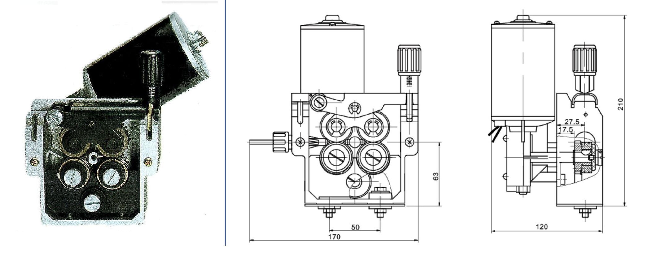 Механизм подачи проволоки TBi 580PC80403 (0,8-1,6)